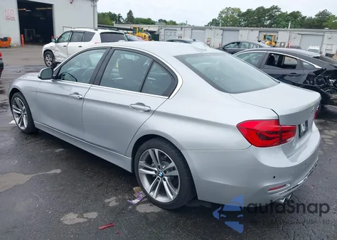 2017 BMW 330I из США, поврежденный, VIN WBA8B9G31HNU52441